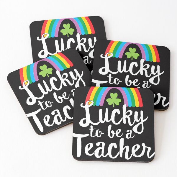 Item preview, Lucky To Be A Teacher St Patricks Day School designed and sold by JanetDonohoe.