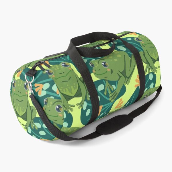 Item preview, Cute Frog Water Lily Leaves Pattern designed and sold by Wilkinson39.