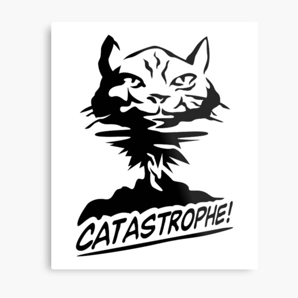 Artikel-Vorschau von Katastrophe lustiges Katzenwortspiel, designt und verkauft von DroppMelli.