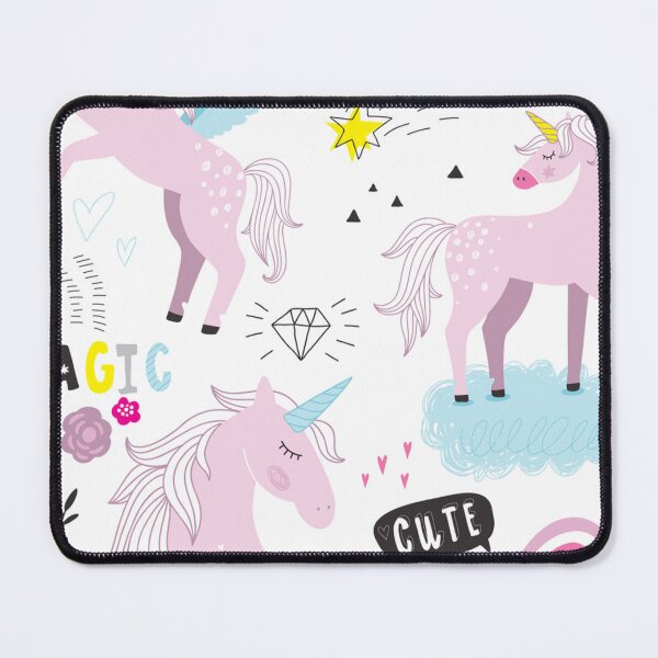 Item preview, cute hand drawn doodle unicorn girl designed and sold by Wilkinson39.