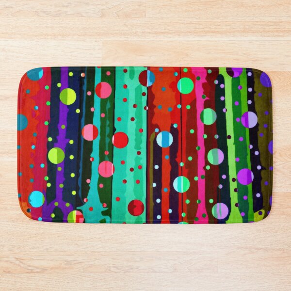 Item preview, Brightly Colored Stripes with Brightly Colored Circles  designed and sold by TheSplitWindow.