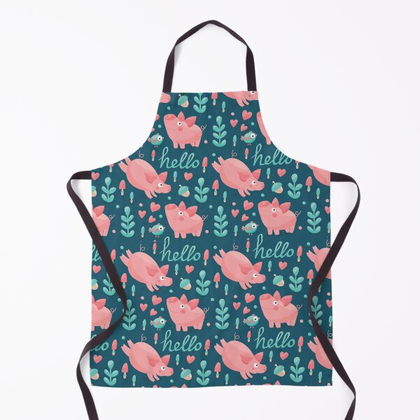 Item preview, Cute Hello Pigs And Birds Pattern designed and sold by Wilkinson39.