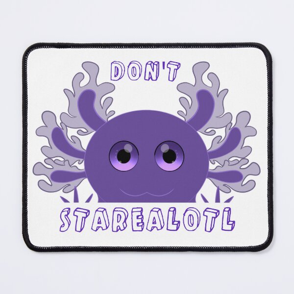 Item preview, PFP Don’t Starealotl designed and sold by Spherical Effects Shop.