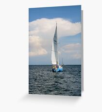 sailboat Greeting Card
