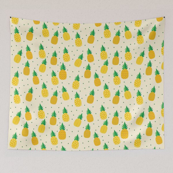 Item preview, Different Pineapple Illustration Pattern  designed and sold by Wilkinson39.
