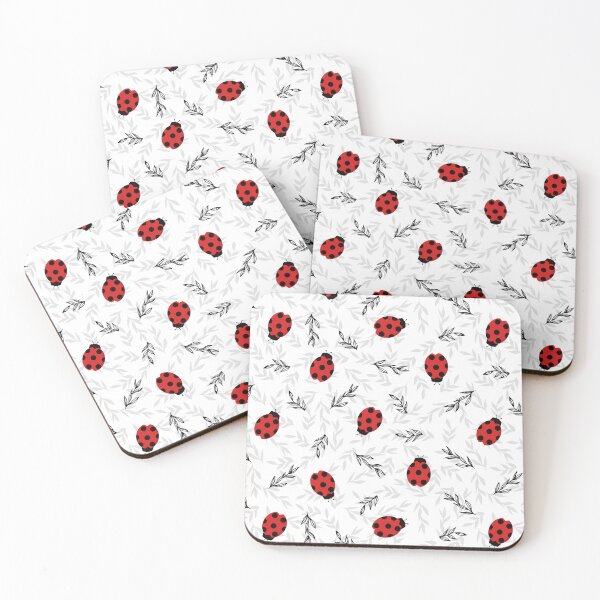 Item preview, Simple seamless pattern with ladybugs designed and sold by Wilkinson39.