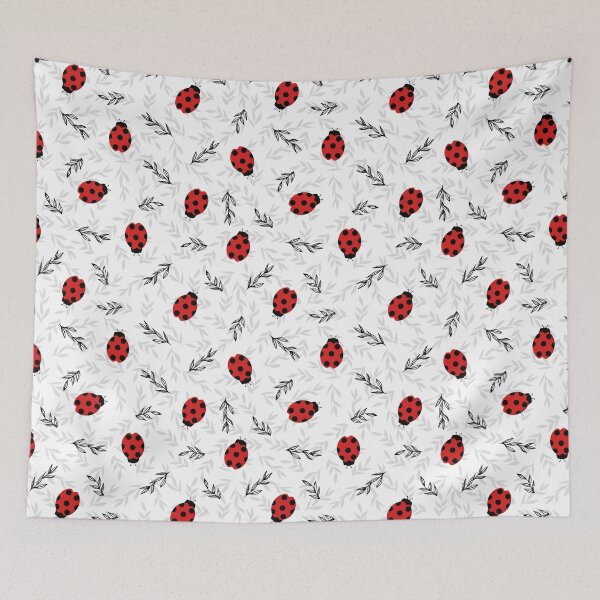 Item preview, Simple seamless pattern with ladybugs designed and sold by Wilkinson39.