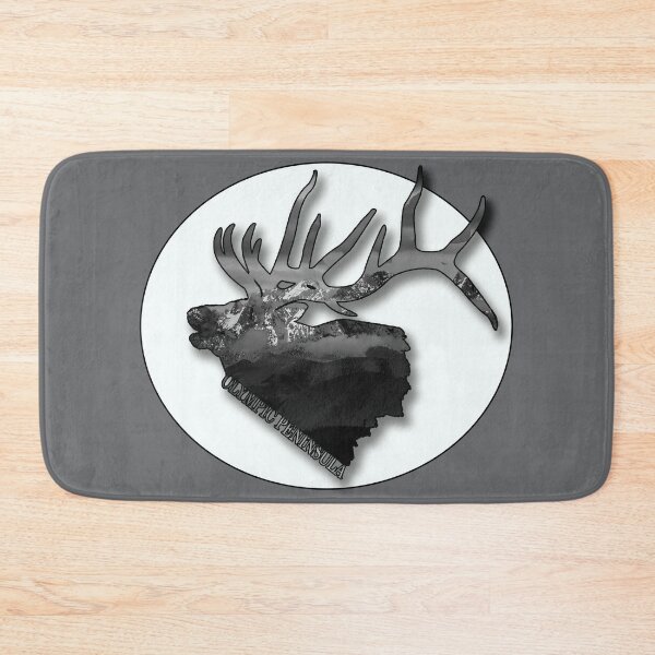 Item preview, B&W of the Olympic Mt. designed and sold by Jason Mosley.