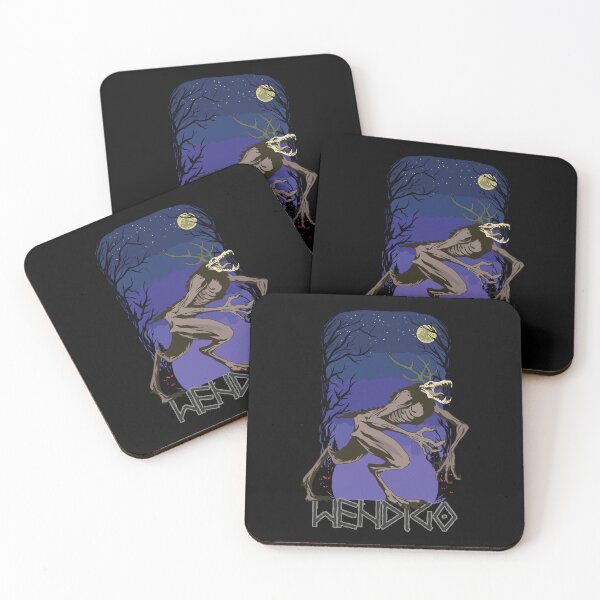 Item preview, Native American Wendigo Skin Walker Cryptid Art designed and sold by MrEddie10.