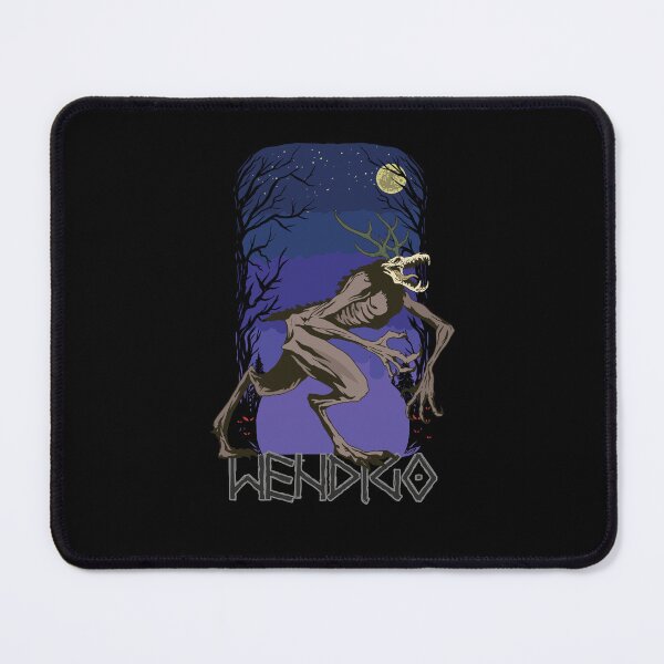 Item preview, Native American Wendigo Skin Walker Cryptid Art designed and sold by MrEddie10.