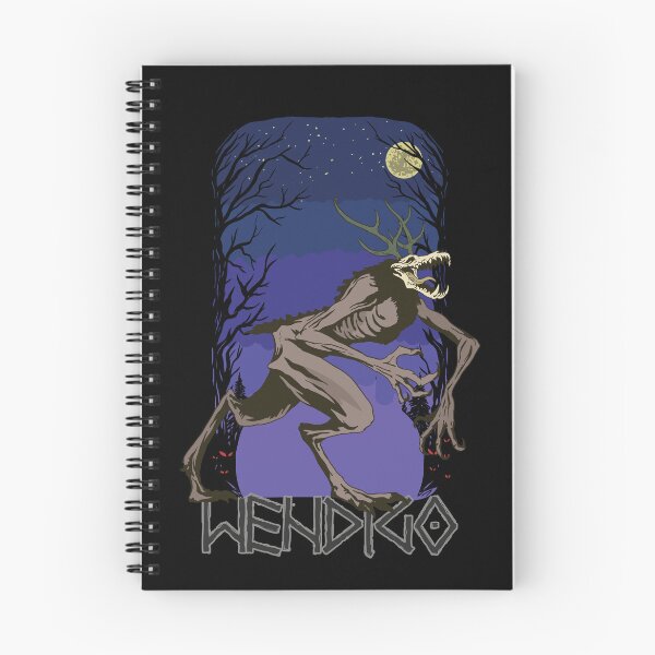 Item preview, Native American Wendigo Skin Walker Cryptid Art designed and sold by MrEddie10.