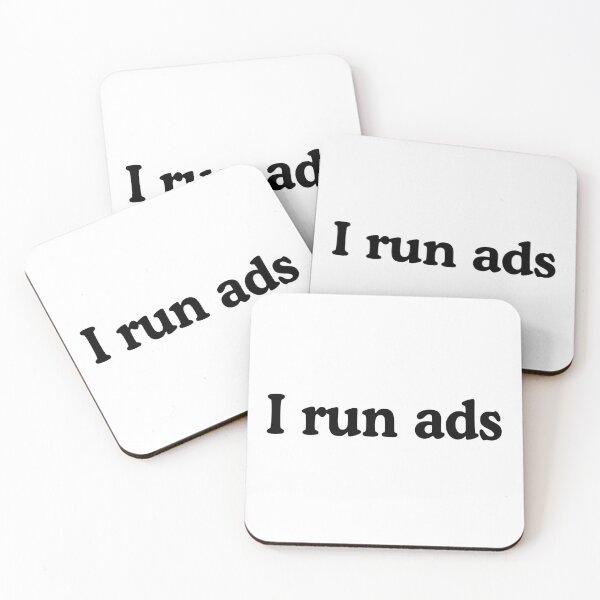 Item preview, I Run Ads Media Buyer  designed and sold by allysmar.