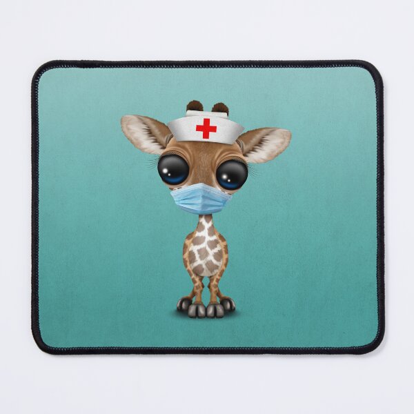 Item preview, Cute Baby Giraffe Nurse designed and sold by JeffBartels.