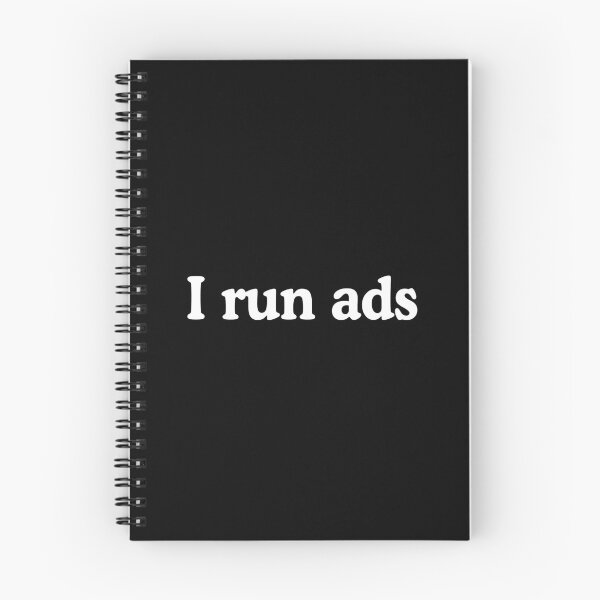 Item preview, I Run Ads Media Buyer Performance Marketer designed and sold by allysmar.