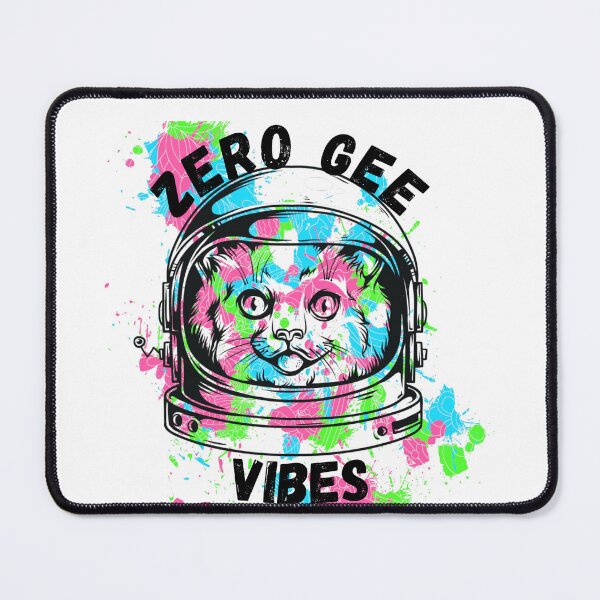 Item preview, Zero Gee| Zero Gee Vibes| Cute Space Cat designed and sold by GirlsandGlitter.