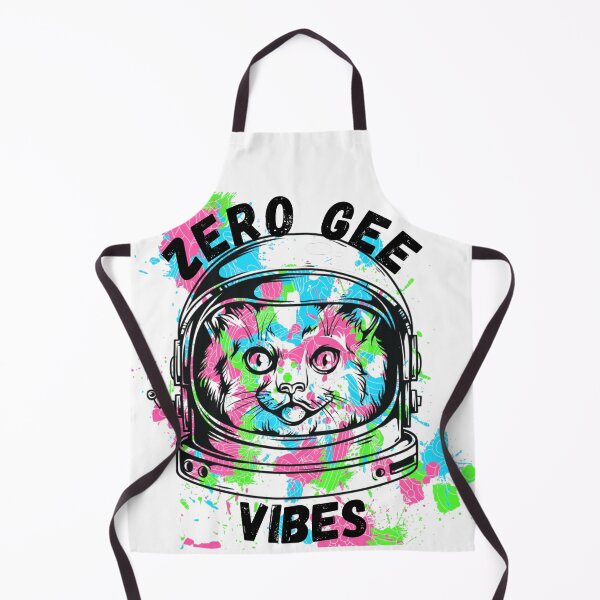 Item preview, Zero Gee| Zero Gee Vibes| Cute Space Cat designed and sold by GirlsandGlitter.