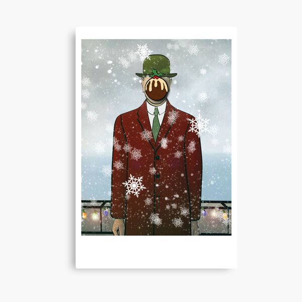 The Christmas Son of Man Canvas Print