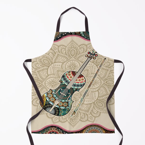 Item preview, Violin Vintage Mandala designed and sold by MatildaWatson.