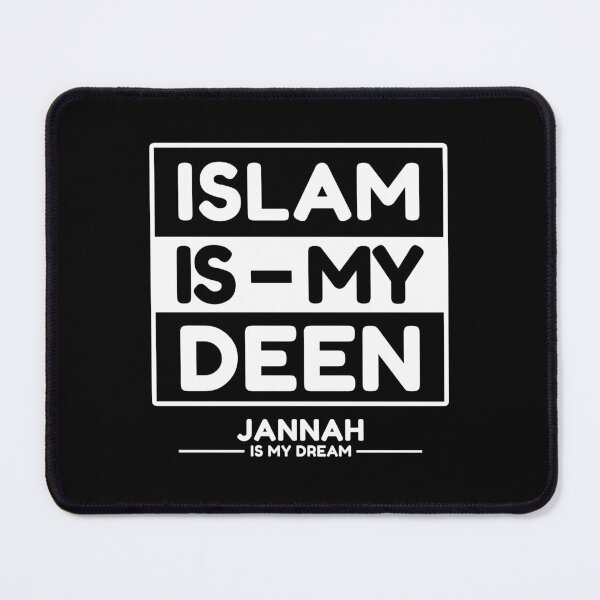 Item preview, islam is my deen jannah is my dream - islamic art quotes 2 designed and sold by EfenDesign.