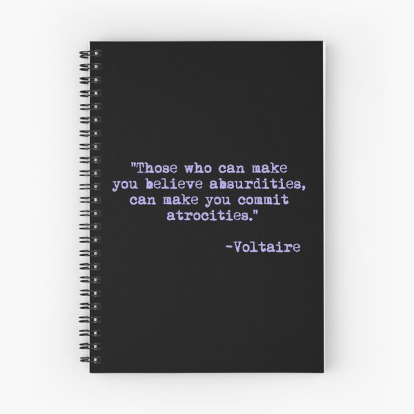 Item preview, Voltaire, Those who can make you believe absurdities - Voltaire designed and sold by zumamazu.