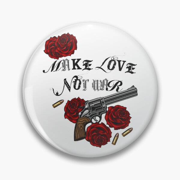 Item preview, Make Love Not War T-shirt Stikers Masks  designed and sold by REDHOUSESHOP.