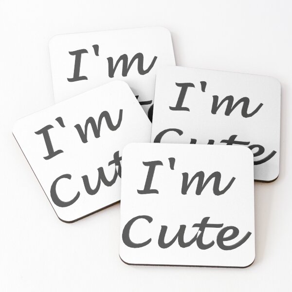 Item preview, I'm Cute designed and sold by superchele.