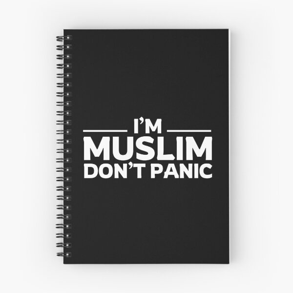 Item preview, im muslim dont panic - islamic art quotes designed and sold by EfenDesign.