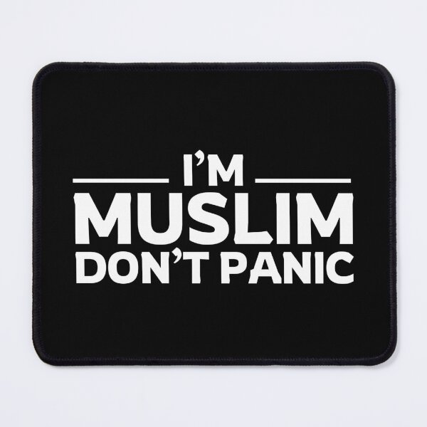 Item preview, im muslim dont panic - islamic art quotes designed and sold by EfenDesign.