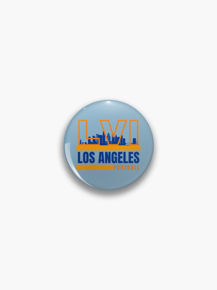 Los Angeles Football Yellow Blue Orange Los Angeles Rams NFL Apparel Super  Bowl LVI Pin for Sale by CameronBischoff