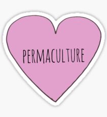 Permaculture Love Sticker