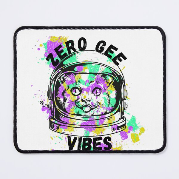 Item preview,  Zero Gee| Zero Gee Vibes| Cute Space Cat| Astronaut designed and sold by GirlsandGlitter.