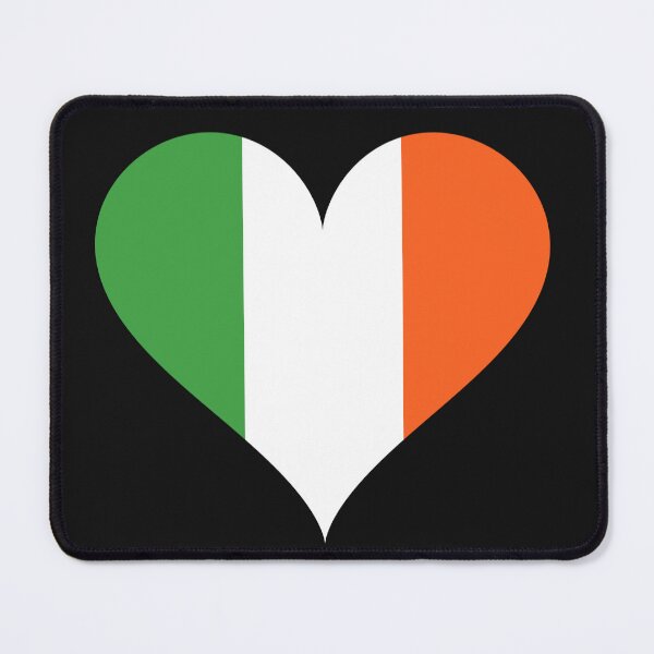 Item preview, Irish Heart Flag designed and sold by hardscuffle.