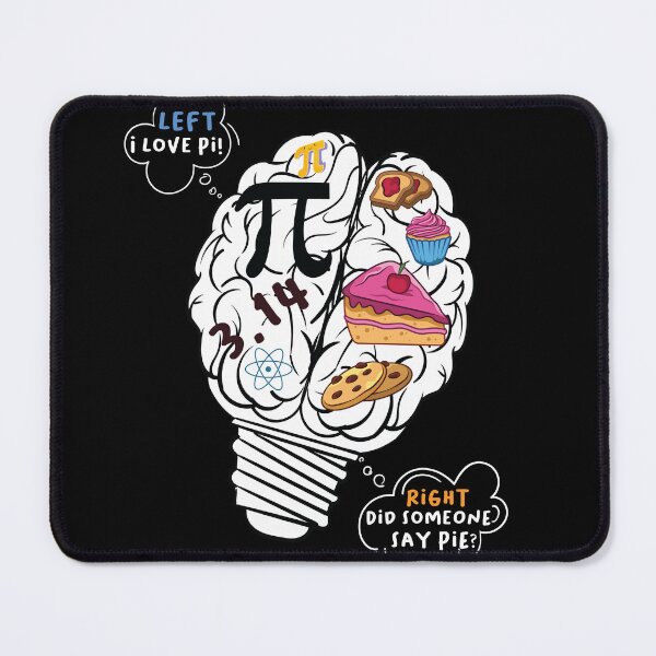 Item preview, Happy Pi Day - Left pi right pie - Funny Pi Quote 3.14 Math Geek Classic T-shirt designed and sold by Achrafilla1.