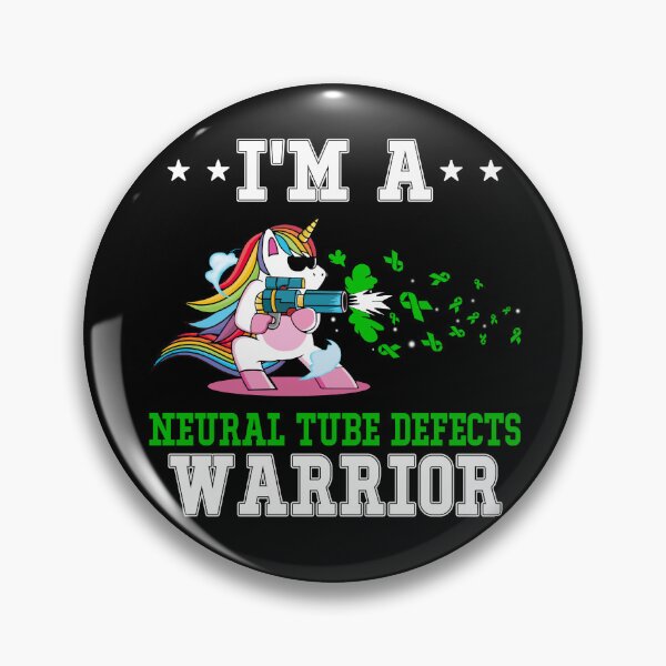 Item preview, Funny Unicorn I'm A Neural Tube Defects Warrior designed and sold by heppenp.