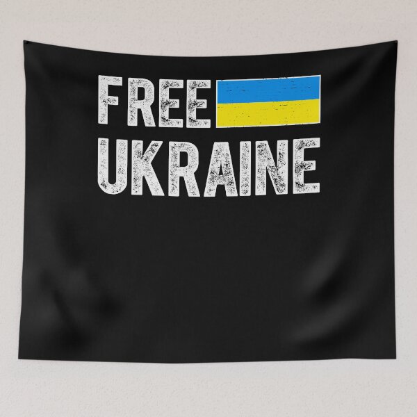 Item preview, Free Ukraine - I Stand With Ukraine Puck Futin - I Stand With Ukraine -Blue And Yellow Free Ukraine designed and sold by stufftyreese25.