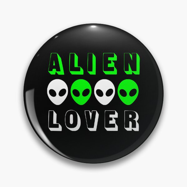 Item preview, Alien Lover (Green and White) designed and sold by alienfolklore.