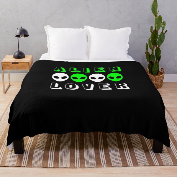 Item preview, Alien Lover (Green and White) designed and sold by alienfolklore.