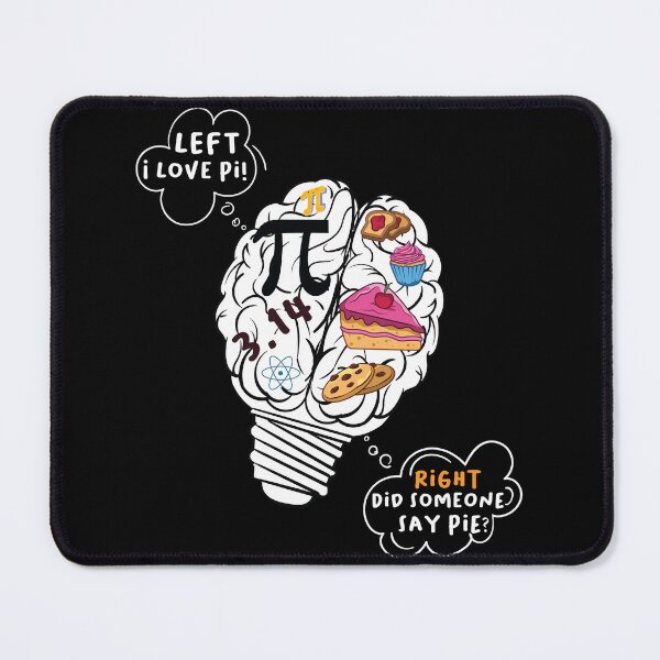 Item preview, Happy Pi Day - Left pi right pie - Funny Pi Quote 3.14 Math Geek Classic T-shirt designed and sold by Achrafilla1.