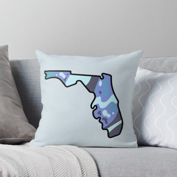 Item preview, Florida retro contemporary blue destination  designed and sold by reannyn.