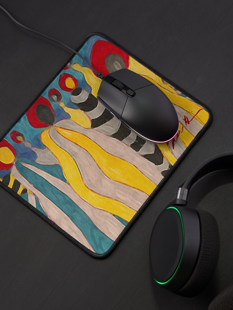 Thumbnail 4 of 5, Mouse Pad, In and Out Crowd designed and sold by GraceArt.