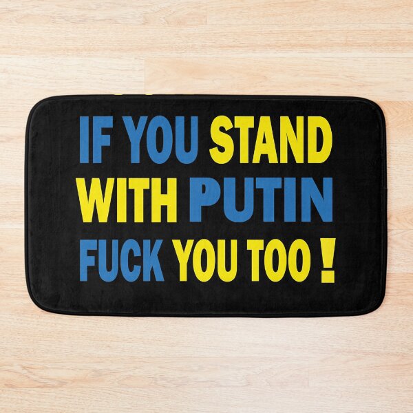 Artikelvorschau, Fick Putin, wenn du mit Putin stehst, fick dich auch, entworfen und verkauft von stufftyreese25.