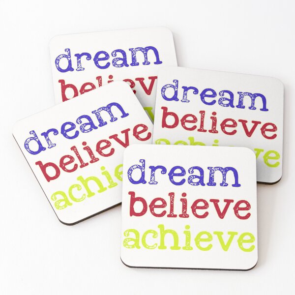Item preview, dream believe achieve designed and sold by Kybruno's Creations.