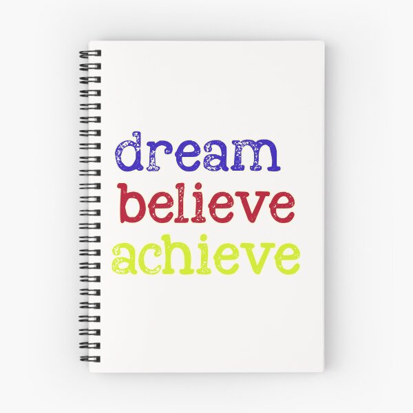 Item preview, dream believe achieve designed and sold by Kybruno's Creations.