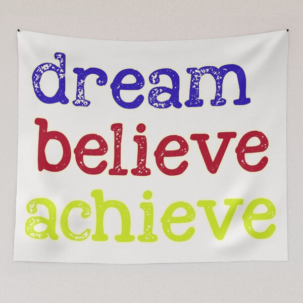 Item preview, dream believe achieve designed and sold by Kybruno's Creations.