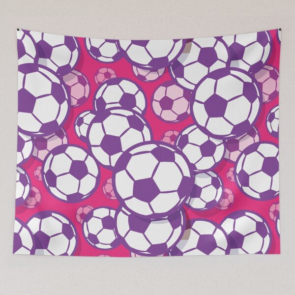 Item preview, Soccer Ball Balls Pattern Pink Football Sport Sports designed and sold by Spaceshipsells.