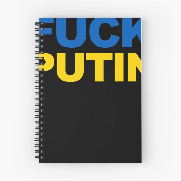 Aperçu de l'œuvre Fuck Vladimir Putin Ukraine Drapeau Couleurs Fuck Poutine créée et vendue par stufftyreese25.