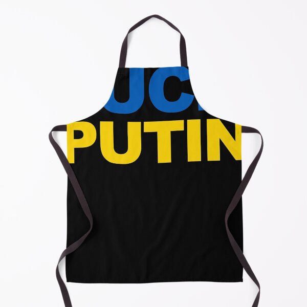 Aperçu de l'œuvre Fuck Vladimir Putin Ukraine Drapeau Couleurs Fuck Poutine créée et vendue par stufftyreese25.