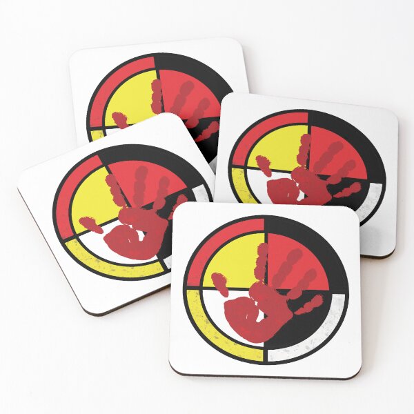 Item preview, Native American Medicine Wheel MMIW designed and sold by mixedshop.