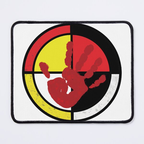 Item preview, Native American Medicine Wheel MMIW designed and sold by mixedshop.
