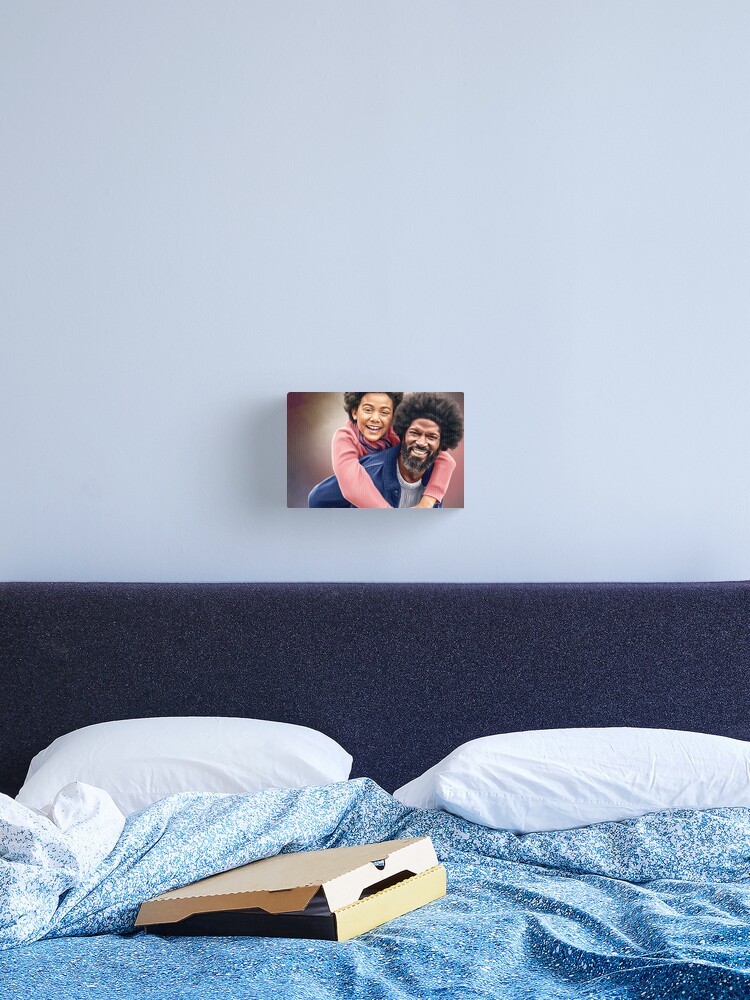 Thumbnail 1 of 3, Canvas Print, Father Son Digital Art 2 designed and sold by wayneflint.